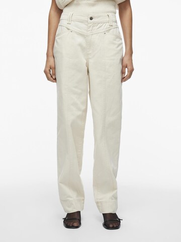 ROUGE EDIT regular Jeans i beige: forside