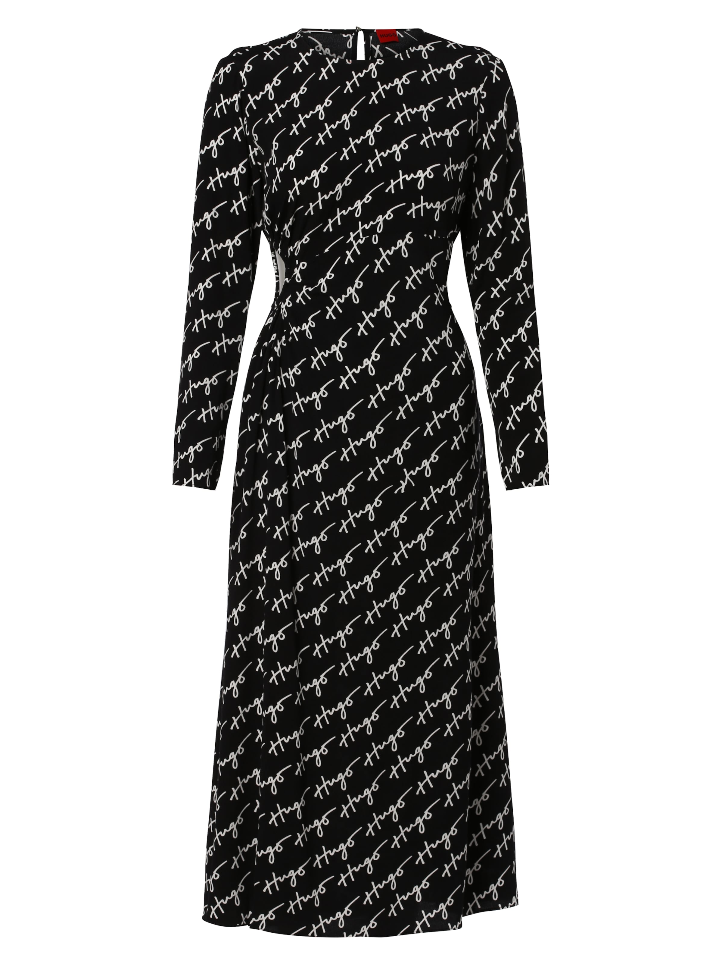 HUGO Kleid Kanzi 1 in Schwarz ABOUT YOU