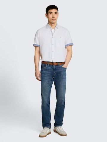 TOM TAILOR Regular fit Button Up Shirt in White