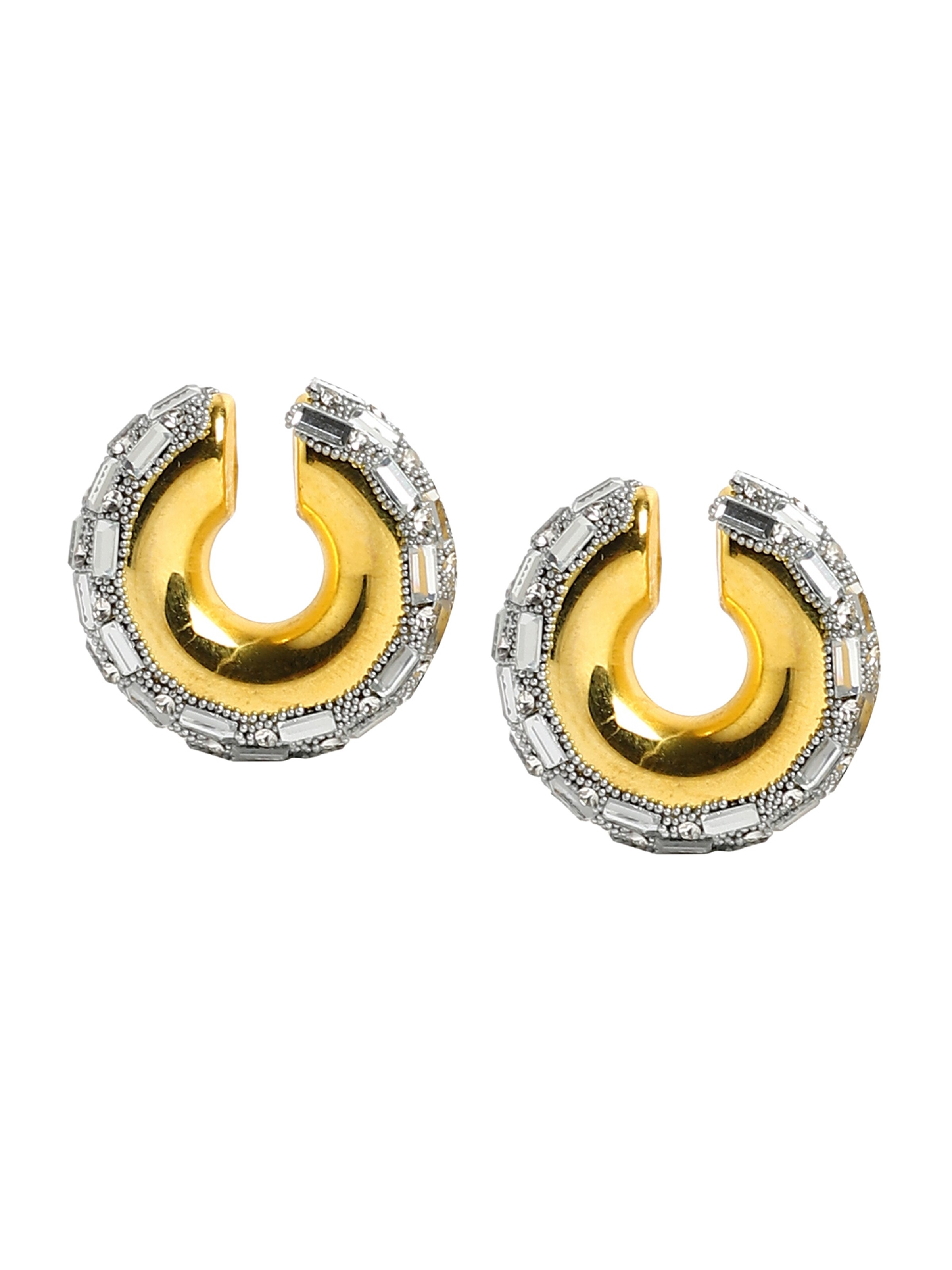 SOHI Uhani ' Ramba ' | srebrna barva, Prikaz izdelka