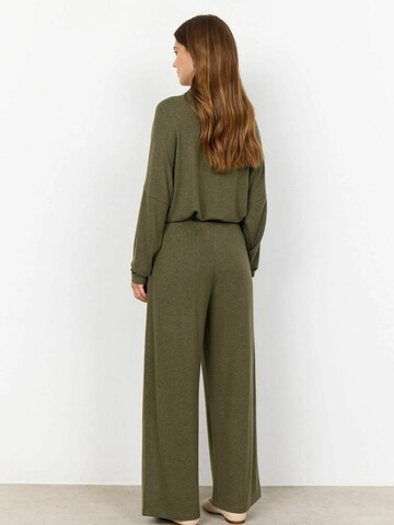 Soyaconcept Wide Leg Bukser ' SC_BIARA ' i grøn