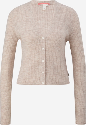 QS Cardigan en beige, Vue avec produit