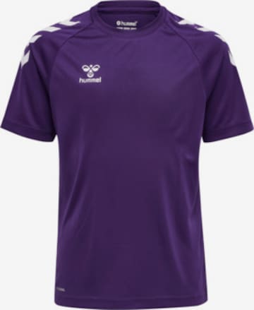 T-Shirt fonctionnel Hummel en violet : devant