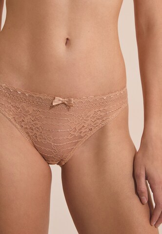 Slip 'Panama' ETAM en beige