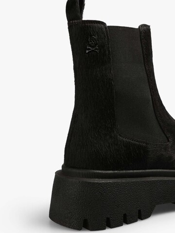 Botine de la Scalpers pe negru