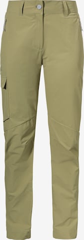 Pantalon outdoor 'Kitzstein' Schöffel en vert : devant