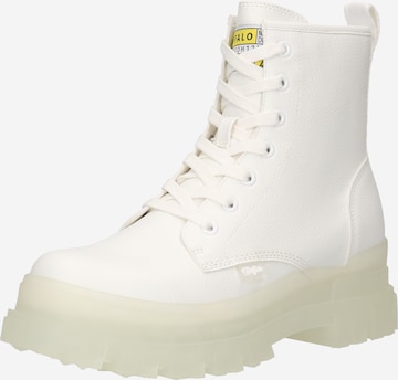 Bottines à lacets 'ASPHA RLD' BUFFALO en blanc : devant