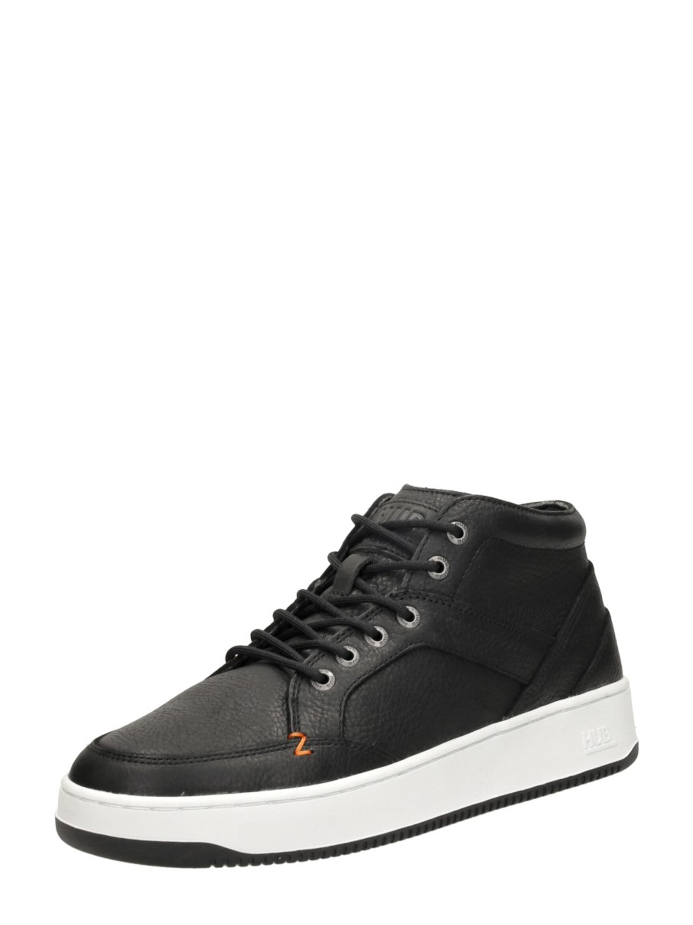 HUB High-top trainers in Black: front