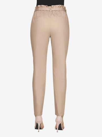 regular Pantaloni con pieghe di Ashley Brooke by heine in beige