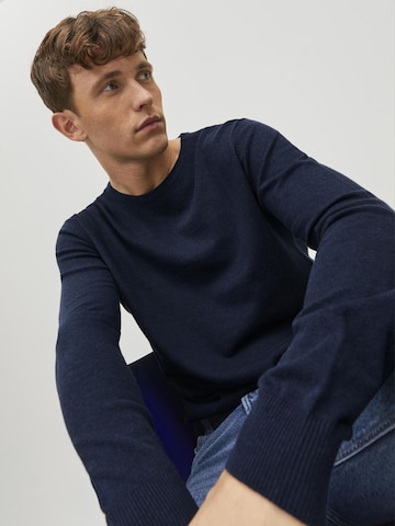 JACK & JONES Pullover 'JJEEmil' in Blau