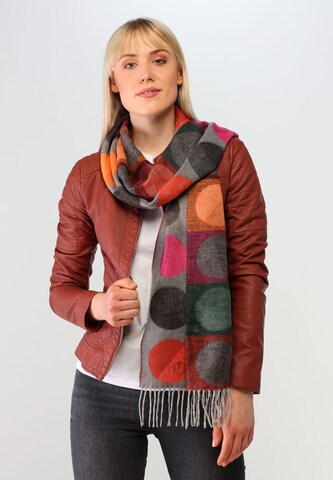 FRAAS Schal in Grau: Vorderseite