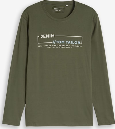 XS dydžio Marškinėliai iš TOM TAILOR DENIM, spalva – šviesiai mėlyna / žalia / balta, Prekių apžvalga