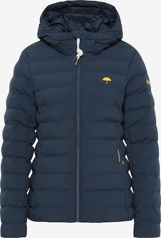 Schmuddelwedda Between-season jacket in Blue: front