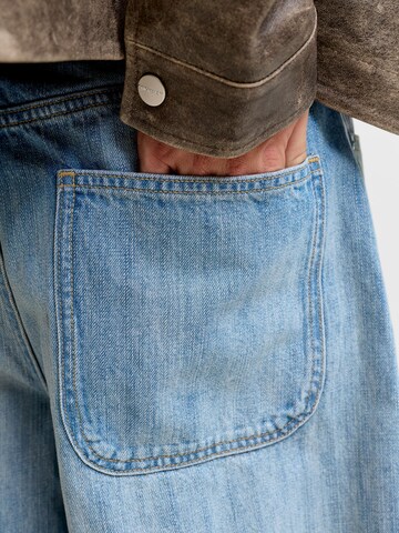 Barrel Jean 'JJIJoey JJJaden' JACK & JONES en bleu