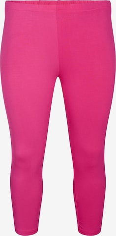 Zizzi Leggings i pink: forside