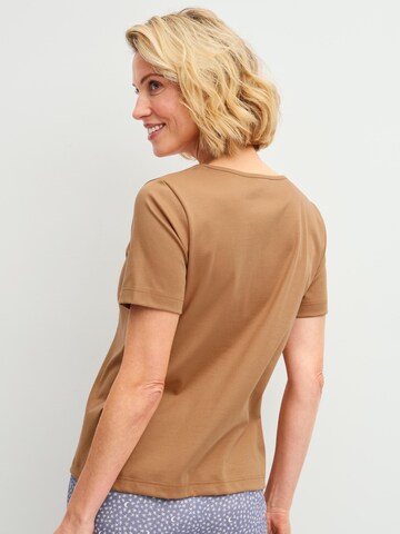 Camicia da notte 'Sleep Over M&M' di CALIDA in marrone