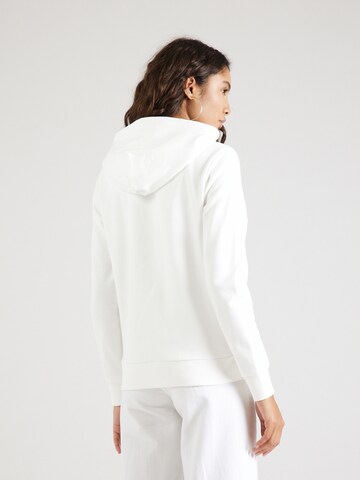 GANT - Sudadera con cremallera en blanco