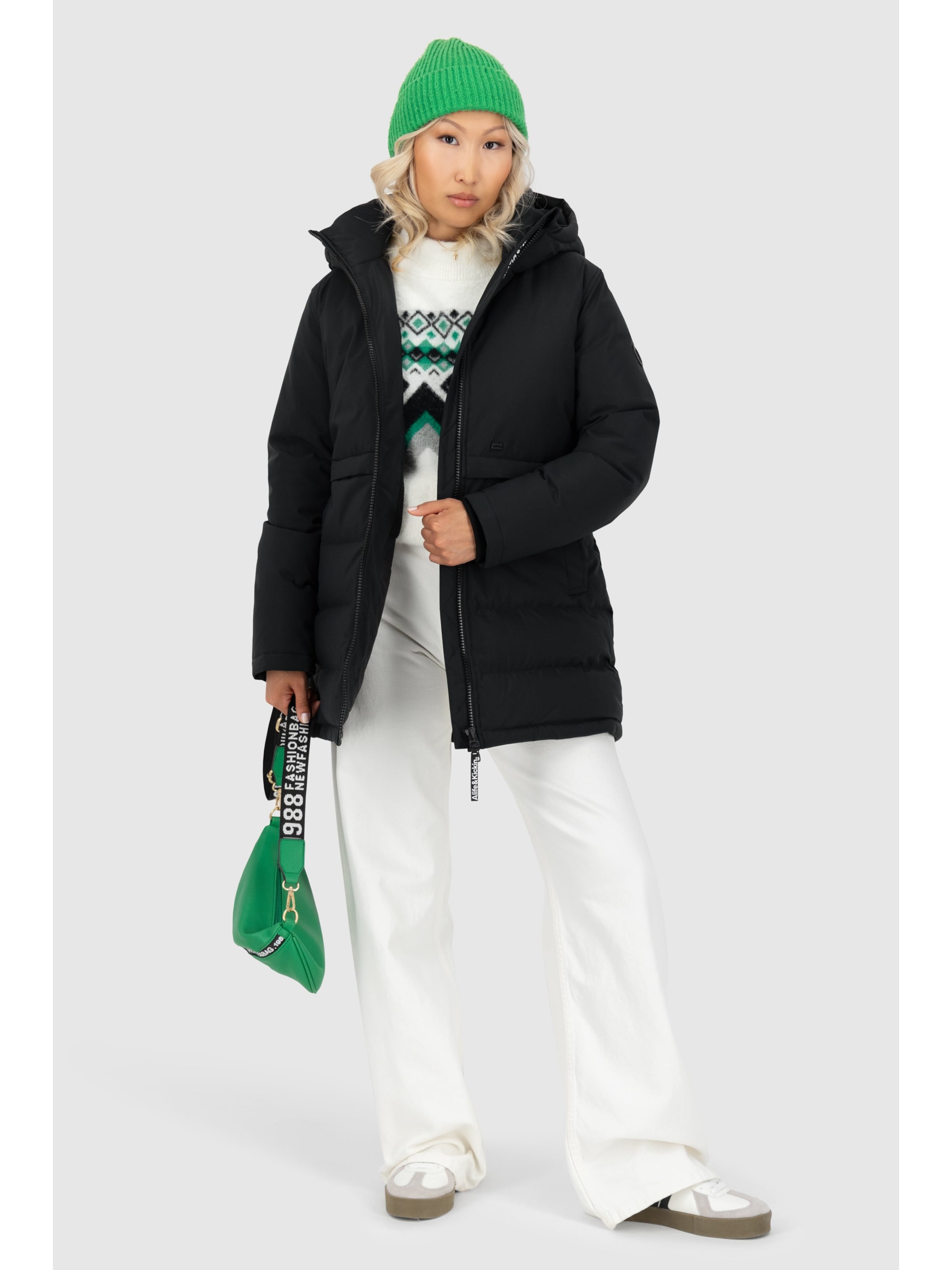 alife & kickin Vinterjakke 'HanniAK A' i sort