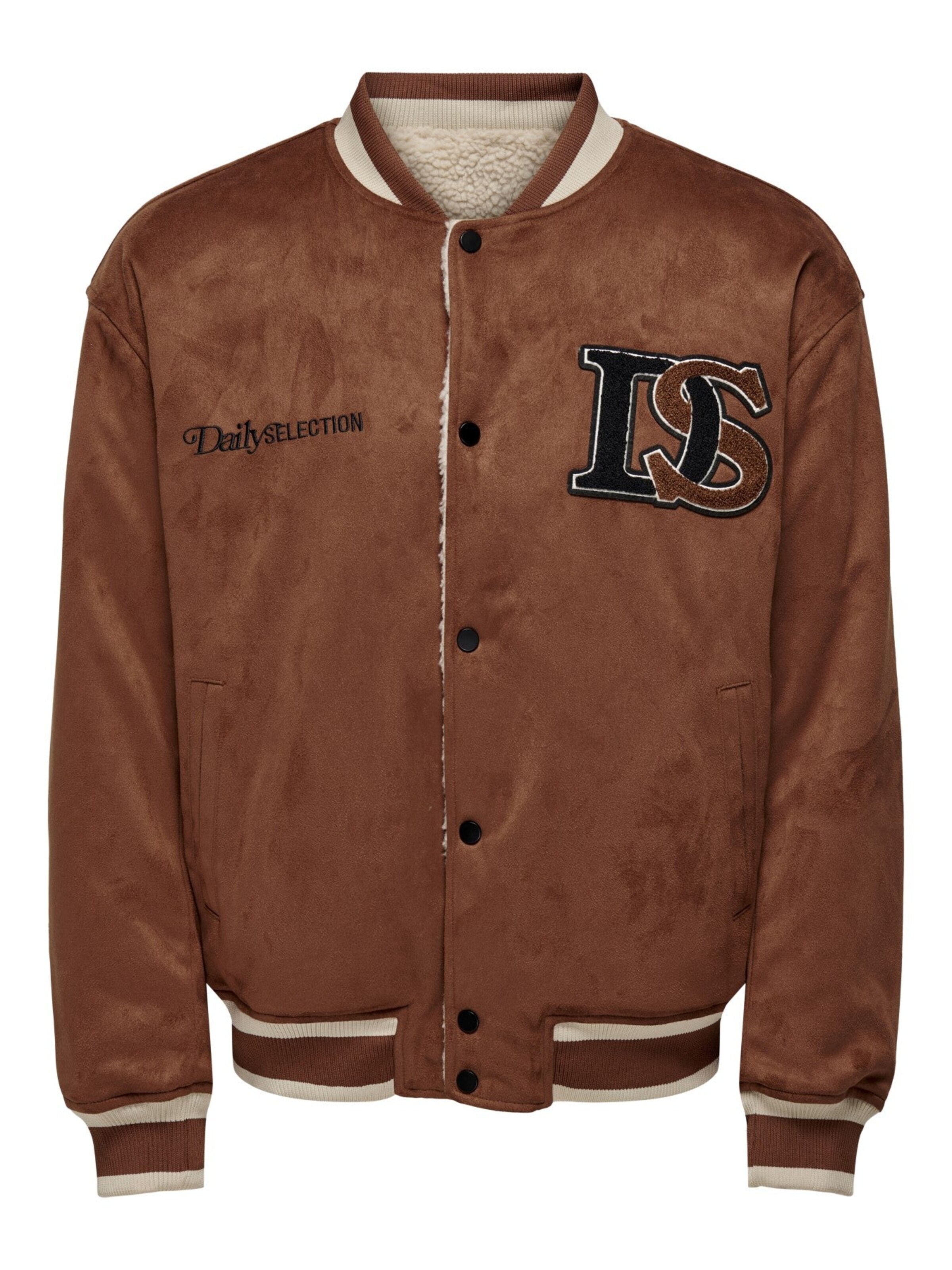 Only & Sons Übergangsjacke '22030174'‌‌‌‌‌‌‌ in S in cognac, Produktansicht