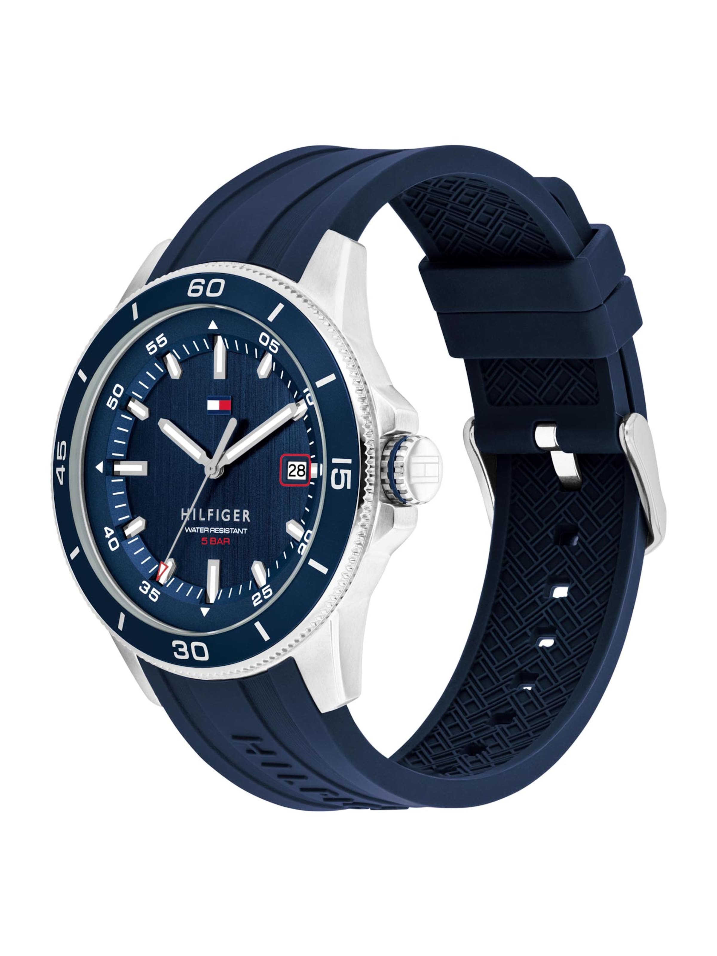 TOMMY HILFIGER Uhr 'REMY' in Silber