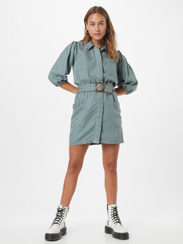 River Island Shirt Dress in Green