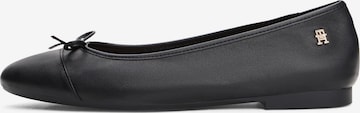 Ballerines TOMMY HILFIGER en noir : devant
