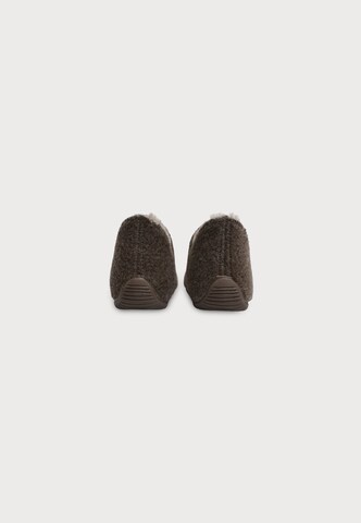 Pantoufle 'YOI PICOS' VERBENAS en marron