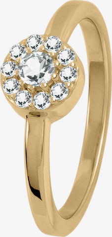 Jacques Lemans Ring in Gold: front