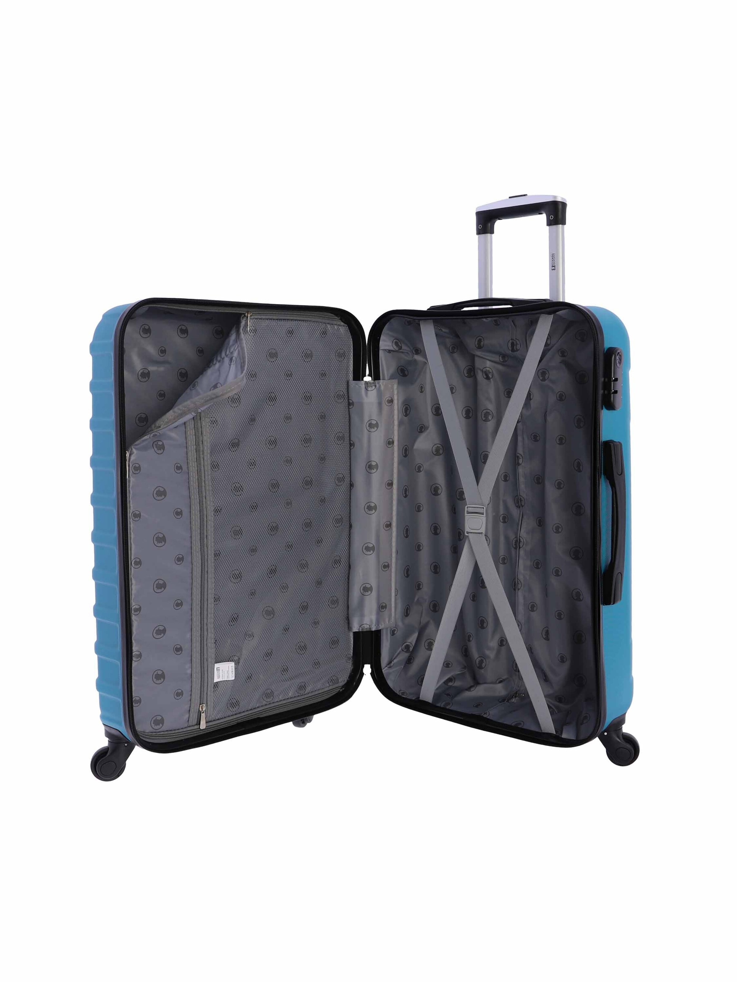 Coronel Tapioca - Carrito 'Coronel Tapioca Maleta Mediana 23 kg | Maleta de Viaje Rígida con 4 Ruedas Dobles 360º, Candado numérico y Asa Telescópica | Equipaje Resistente al Agua para Viajes en Avión' en verde