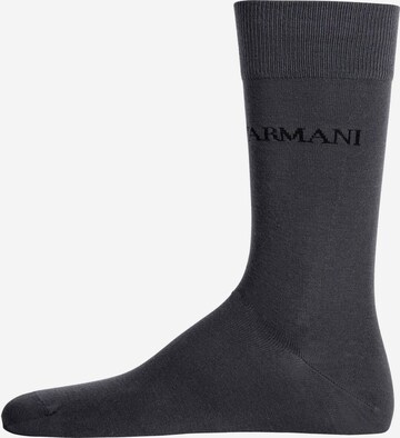 Emporio Armani Socks in Grey: front