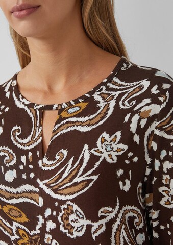 s.Oliver Blouse in Bruin