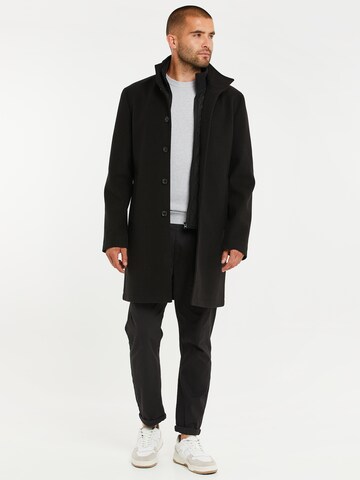 Manteau mi-saison Threadbare en noir