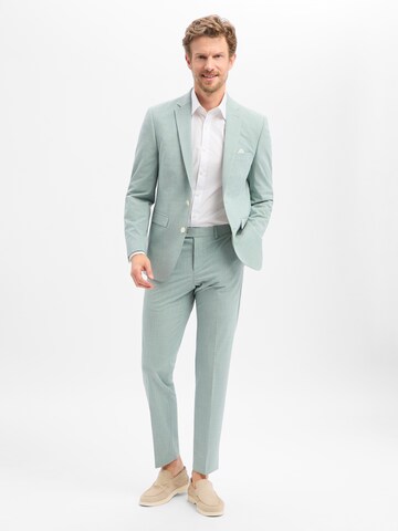 Finshley & Harding Regular fit Business-colbert 'Steven' in Groen