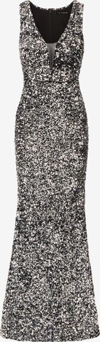 Kraimod Evening Dress in Silver: front