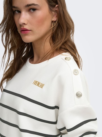 ONLY - Sudadera 'ONLUMA' en blanco