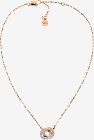 Furla Jewellery Ketting '1927' in Roze: voorkant