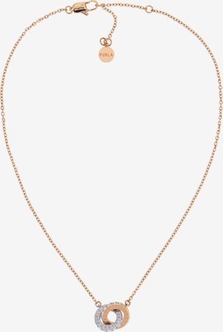 Furla Jewellery Necklace '1927' in Pink: front