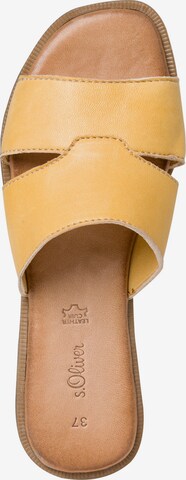 s.Oliver Mules in Yellow