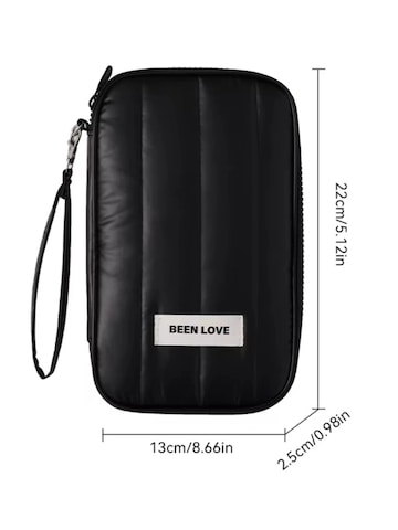 MEVYRA Document Bag 'RFID Reisepass Organizer' in Black