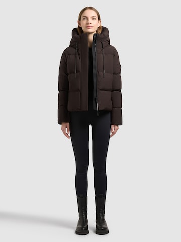 khujo Jacke 'Enits' in Braun