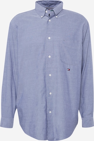 Coupe regular Chemise TOMMY HILFIGER en bleu : devant