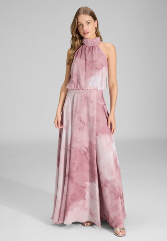 SWING Evening Dress in Pink: front