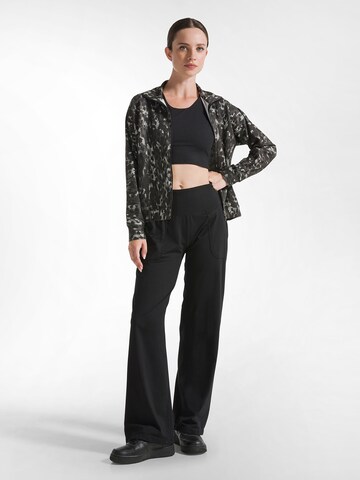 DEHA Wide Leg Hose in Schwarz