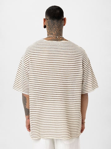 Dandalo T-Shirt 'Bart' in Braun