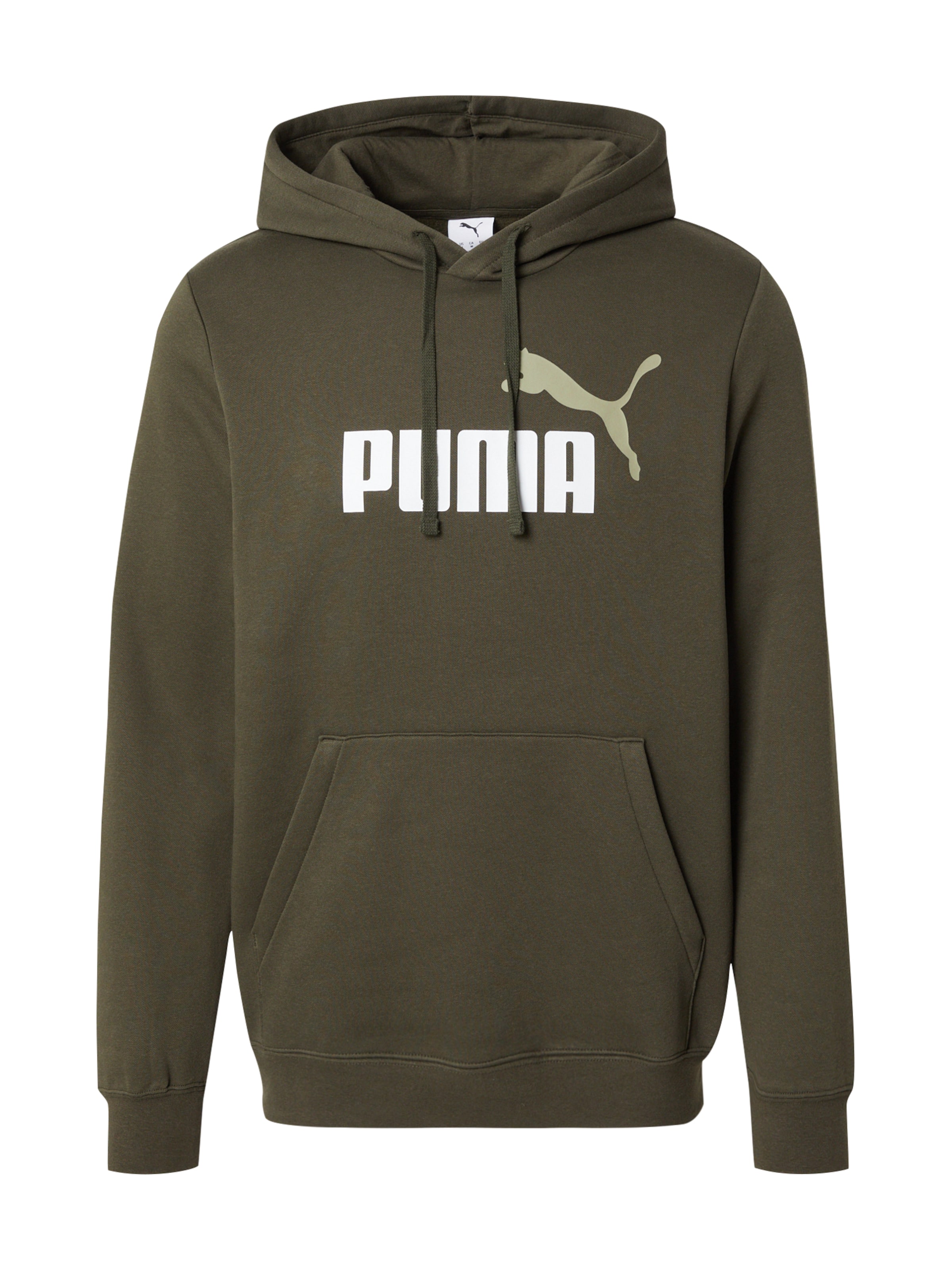 Sweat de sport 'ESS No. 1' PUMA en vert : devant