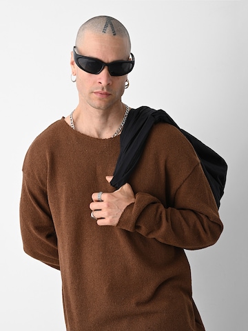 VAMOS CLO Sweater 'Cedar Hill' in Brown