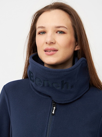 BENCH Fleecejacke 'Funnel'‌‌‌‌‌‌‌ in Blau