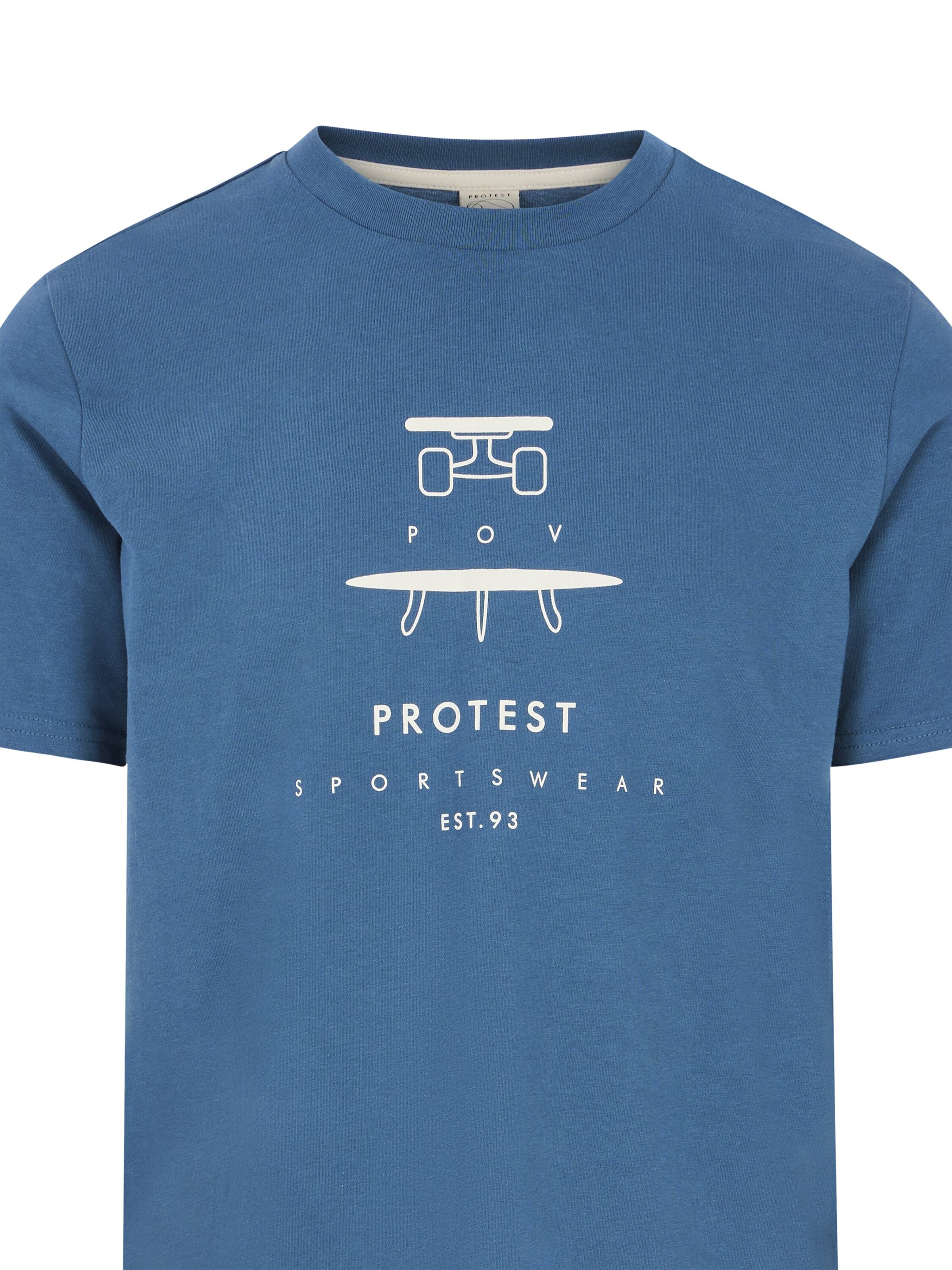 PROTEST Shirt 'PRTAndros' in Blue
