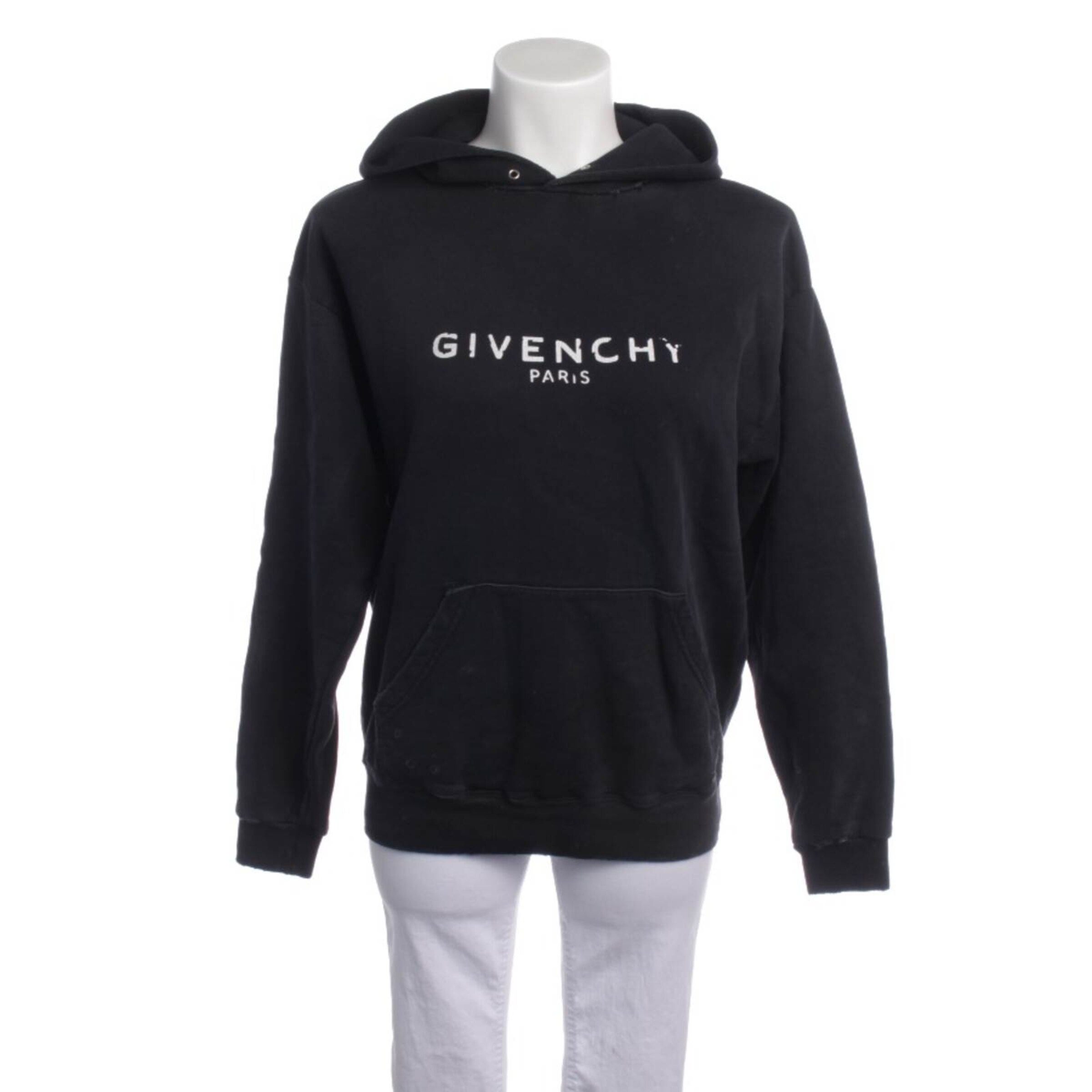 Givenchy Sweatshirt / Sweatjacke in XS in schwarz, Produktansicht