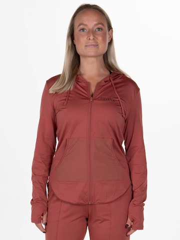 Divina Træningsjakke 'Nui' i rød: forside